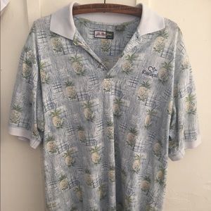 Skins Game Kaanapali Pineapple Polo